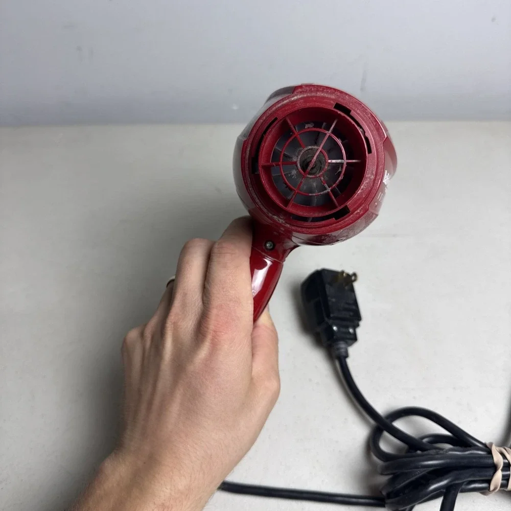 Babyliss Pro Nano Titanium Volare V1 Hair Dryer Blower Full SZ Red Ferrari